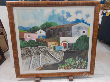 litografia Meschis 100x110 cornice e vetro. euro 4