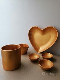 Set  Home Decor Oro - 6 Pezzi Artigianali