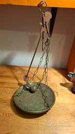 Bilancia stadera ferro e ottone