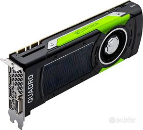 Scheda video Nvidia Quadro P 6000 24 GB