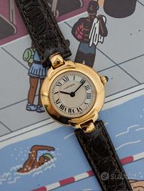 Cartier  vendome Paris cassa oro 18 kt carica man.