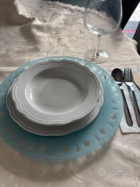 Sottopiatti in vetro