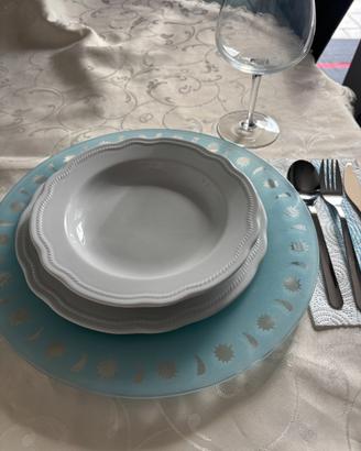 Sottopiatti in vetro