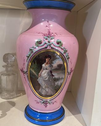 Coppia vasi in porcellana Ginori