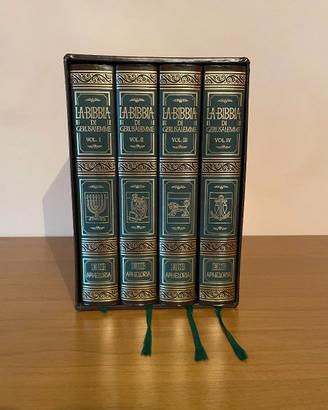 Bibbia 4 volumi in cofanetto