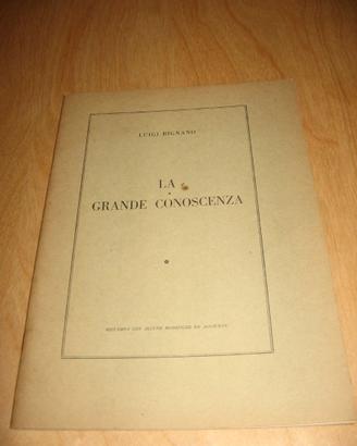LA GRANDE CONOSCENZA RIGNANO CRESPI MASSONERIA