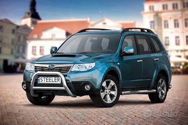 Subaru Forester 3 Bull Bar Inox Omologata Europa