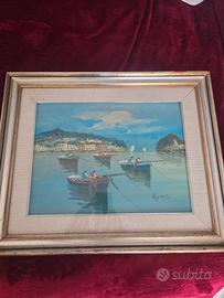 Quadro Franco Ruocco Primi del novecento 