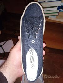 Scarpe con lacci blu original marines 38