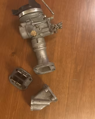 carburatore 19 e collettore lamellare polini