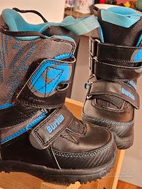 scarponi snowboard burton grom n 28