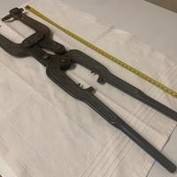 VECCHIO ARNESE ATTREZZO PINZA TAGLIA PIASTRELLE