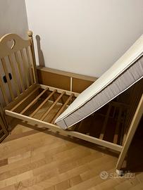 Lettino bambino in legno