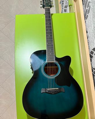 chitarra elettroacustica richwood  RA-12- CEBS