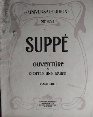 Suppè Ouverture (per pianoforte)