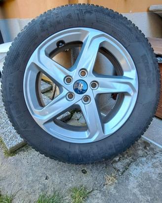 Gomme invernali più cerchi in lega Ford
