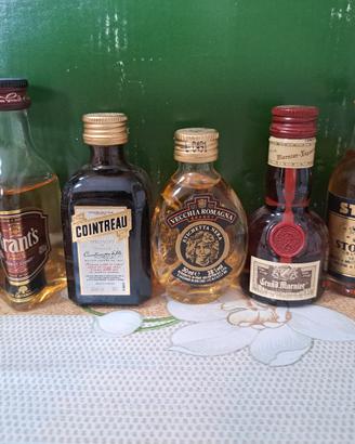 liquori da collezione  mignon  vintage 
