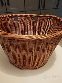 cesto vimini x bici 