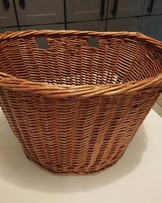 cesto vimini x bici 
