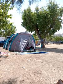 tenda da campeggio completa  di accessori