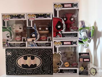Funko Pop Gamer - DC & Marvel