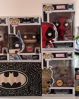 Funko Pop Gamer - DC & Marvel