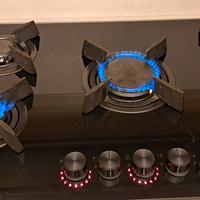 Piano cottura AEG HKB95453NB - 90 cm - 5 fuochi