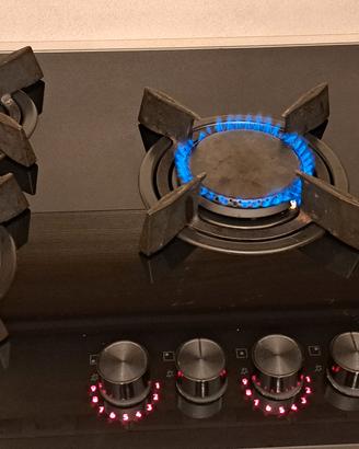 Piano cottura AEG HKB95453NB - 90 cm - 5 fuochi