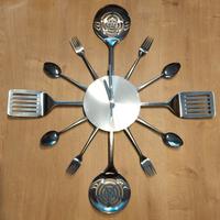 Orologio da parete Pt, design utensili da cucina