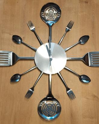 Orologio da parete Pt, design utensili da cucina