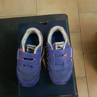 Scarpe da ginnastica in pelle lilla n. 25 Reebok