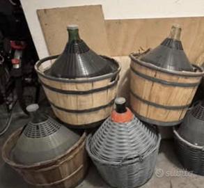4 damigiane grandi