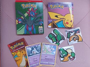 Poster e due carte Pokémon Mc Donald's