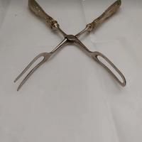 Pinze in argento vintage per alimenti