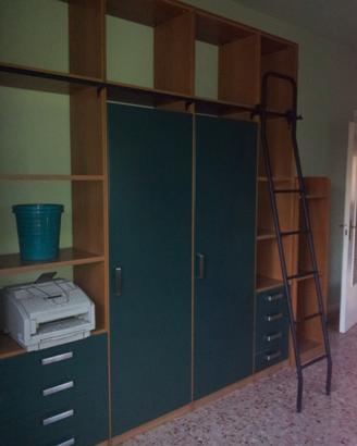 LIBRERIA con Ante e cassetti