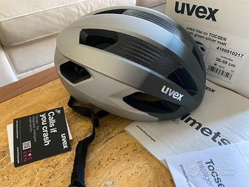 Casco bici UVEX Rise CC Tocsen NUOVO 55-59 cm