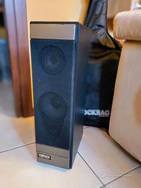 Diffusori Yamaha vintage - neri e argento