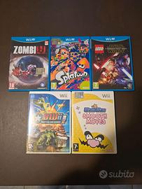 Lotto videogiochi per Nintendo Wii e Wii U