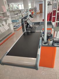 Bancone Cassa completo di rullo automatico