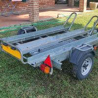 Carrello porta moto Cresci