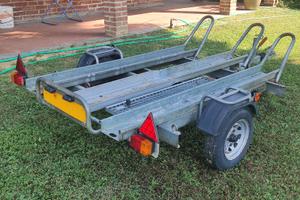 Carrello porta moto Cresci