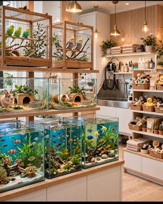 CESSIONE PET SHOP +TOELETTATURA 