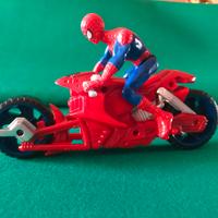 Moto e auto Spiderman 