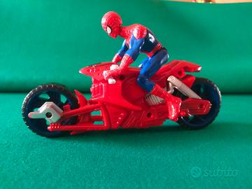 Moto e auto Spiderman 