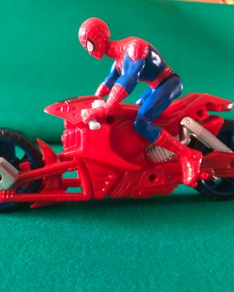 Moto e auto Spiderman 