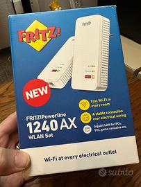 Fritz POWERLINE 1240 AX potenza Wi-Fi in casa