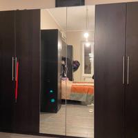 ARMADIO 6 ANTE IKEA + CASSETIERA 4 CASSETTI