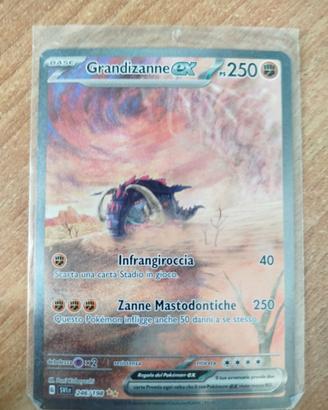 grandizanne carta Pokemon  ex