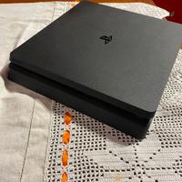 playstatio 4 slim 500 gb + 4 giochi e 1 controller