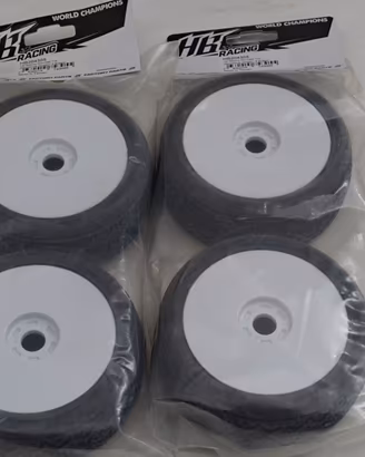 4x Ruote Incollate Hb Hpi Racing Beam 1:8 Buggy